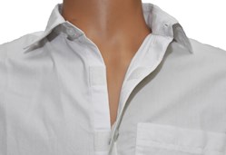 Ezizio Mens Shirt with velcro buttons